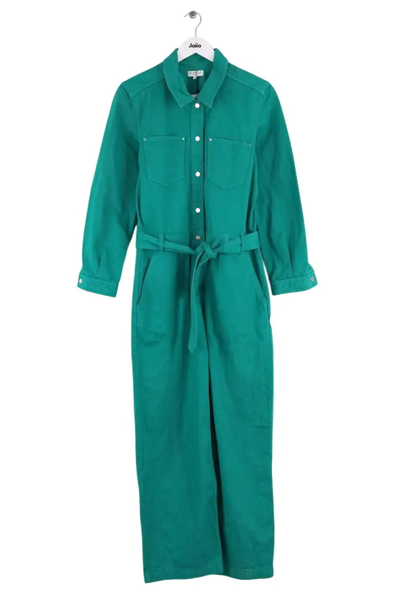 Combinaison Claudie Pierlot Vert en Coton, taille L - Seconde Main