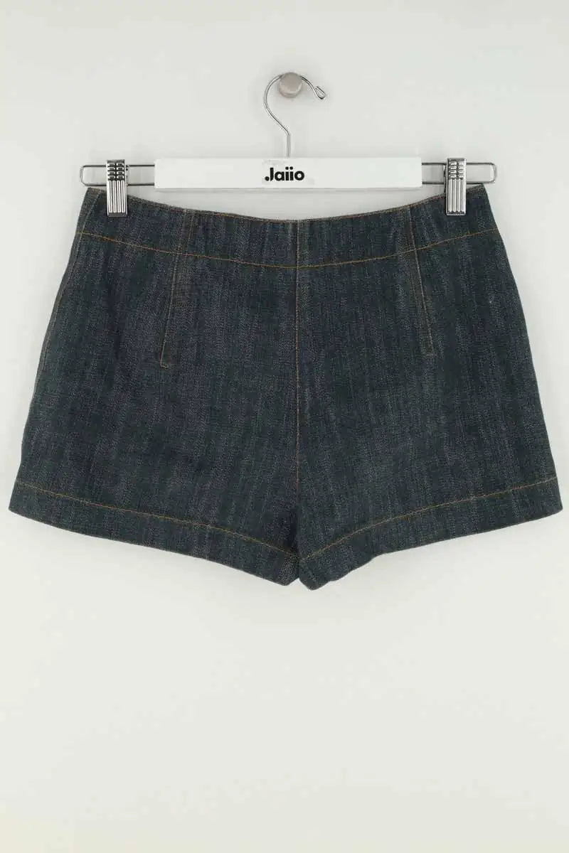 Mini short Alaïa Bleu en Coton
