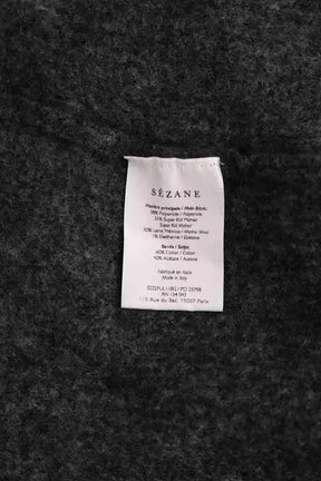Pull Sézane Gris en Synthétique