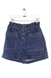 Mini short Sézane Bleu en Coton, taille M - Seconde Main