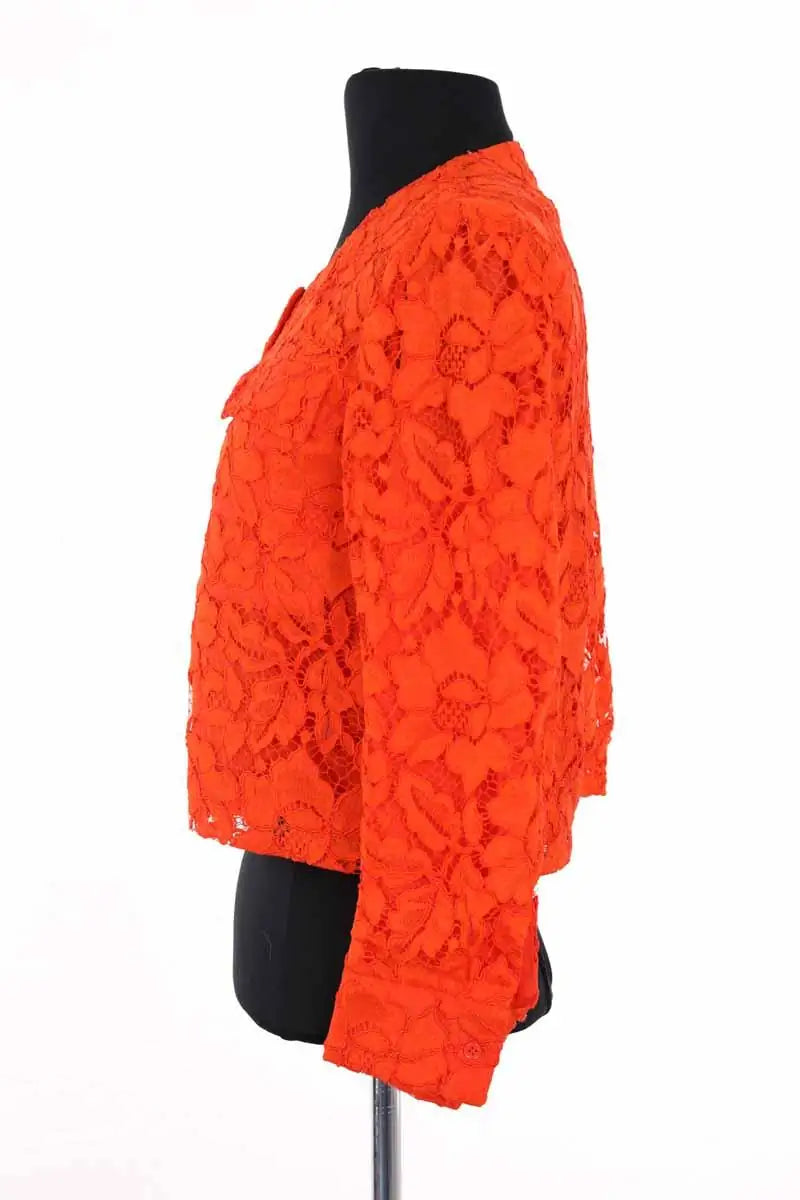 Cardigan Sandro Orange en Synthétique