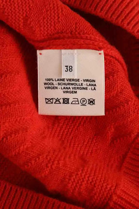 Pull Hermès Orange en Laine