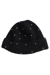 Bonnet Sandro Noir en Laine, taille TU - Seconde Main