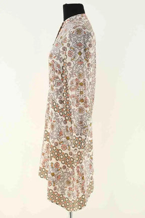 Robe Tory Burch Ecru en Soie