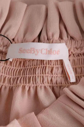 Blouse See By Chloé Rose en Synthétique