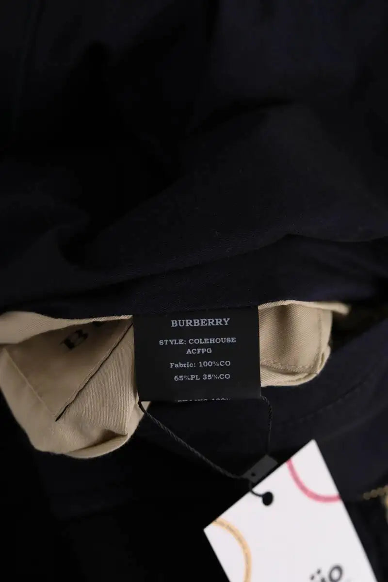 Blouson Burberry Bleu en Coton