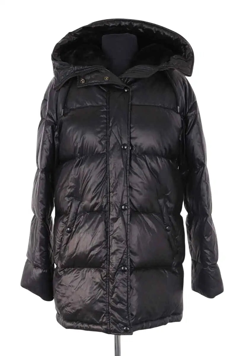 Doudoune The Kooples Noir en Synthétique, taille S - Seconde Main