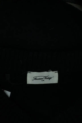 Cardigan American Vintage Noir en Synthétique