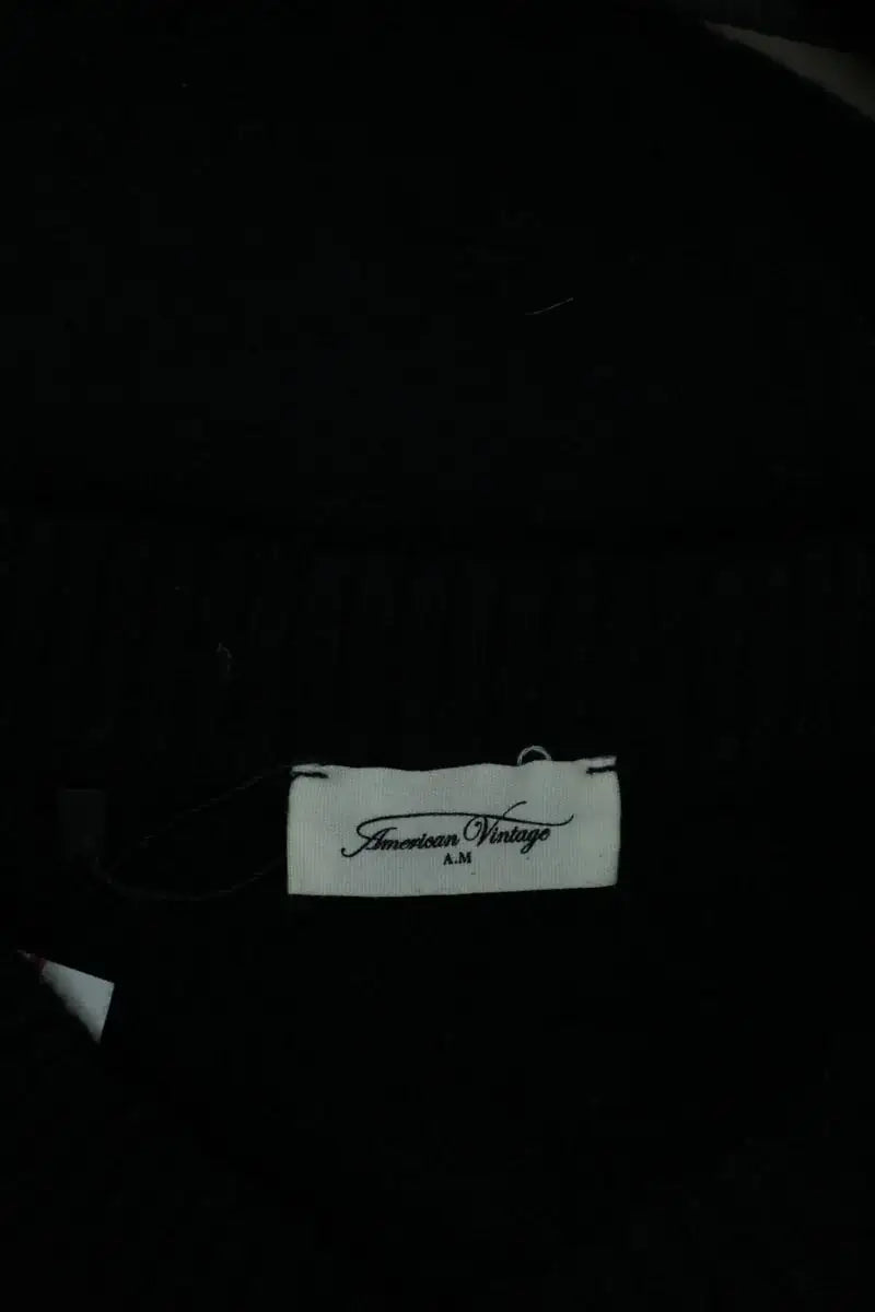 Cardigan American Vintage Noir en Synthétique