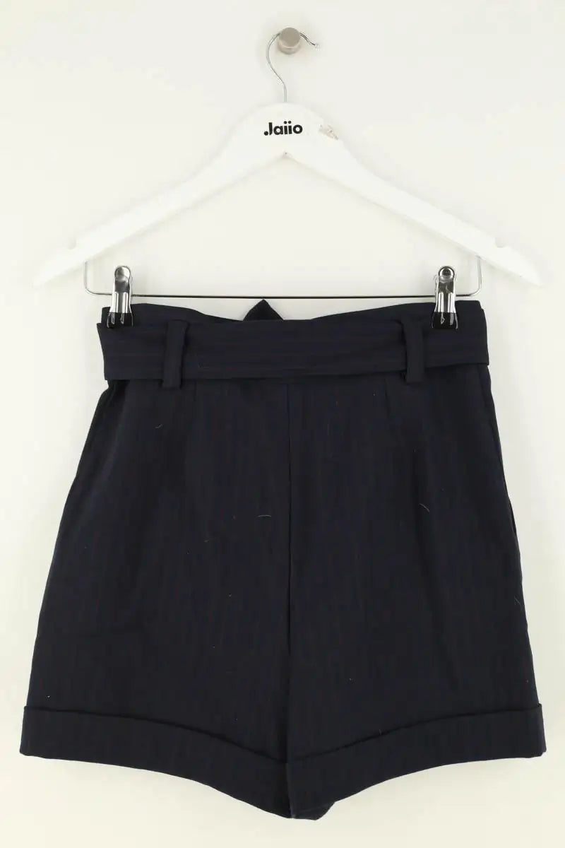 Mini short Maje Marine en Coton