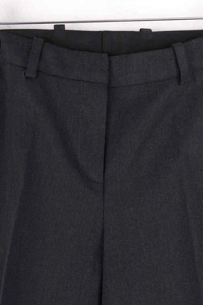 Pantalon droit The Kooples Noir en Laine
