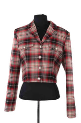 Veste Tara Jarmon Rouge en Synthétique, taille S - Seconde Main