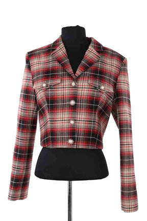 Veste Tara Jarmon Rouge en Synthétique, taille S - Seconde Main