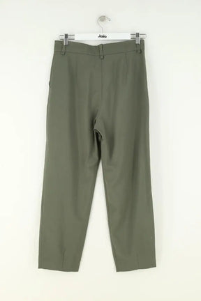 Pantalon Maje Kaki en Laine