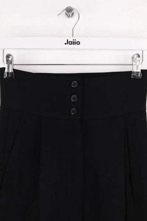 Pantalon large Yves Saint Laurent Noir en Laine