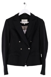 Blazer LK Bennett Noir en Laine, taille S - Seconde Main