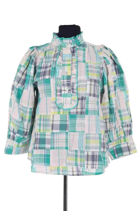 Chemise Antik Batik Bleu en Coton, taille S - Seconde Main
