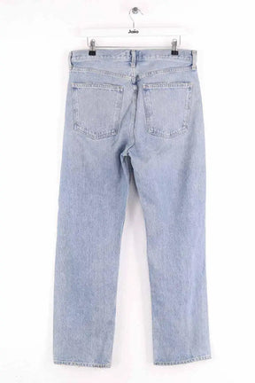 Jean droit Agolde Bleu en Coton