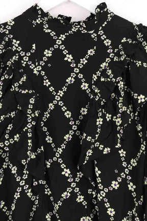 Robe Ganni Noir en Viscose