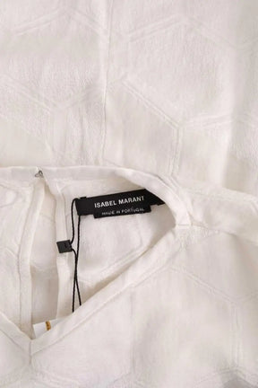 Blouse Isabel Marant Ecru en Viscose