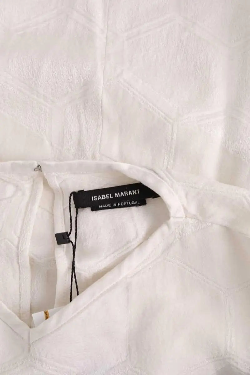 Blouse Isabel Marant Ecru en Viscose