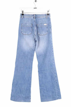 Jean bootcut Ba&Sh Bleu en Coton