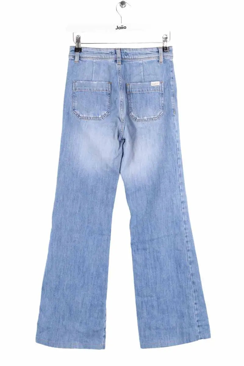 Jean bootcut Ba&Sh Bleu en Coton