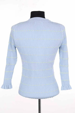 Pull Sandro Bleu en Viscose