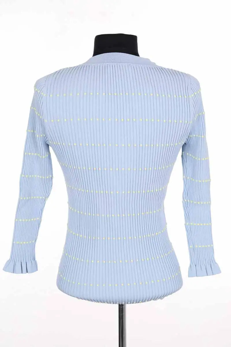 Pull Sandro Bleu en Viscose