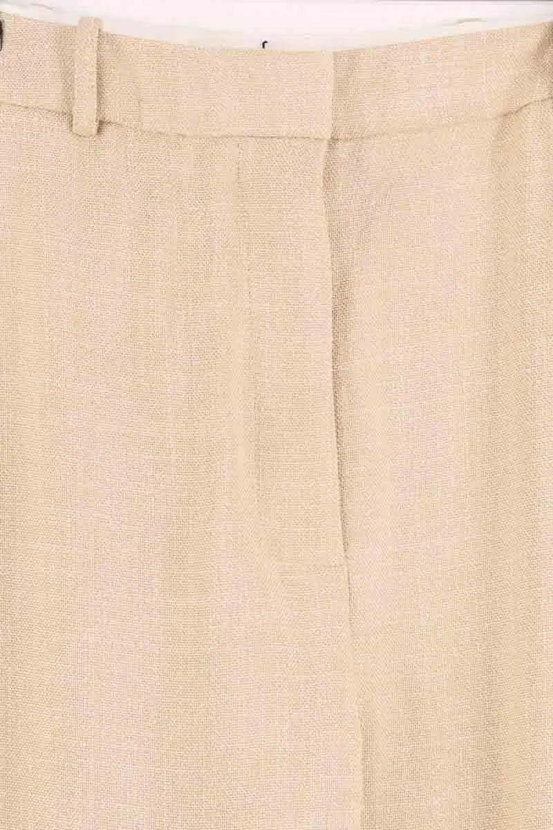 Pantalon Sézane Beige en Viscose