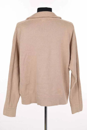 Pull Tommy Hilfiger Camel en Laine