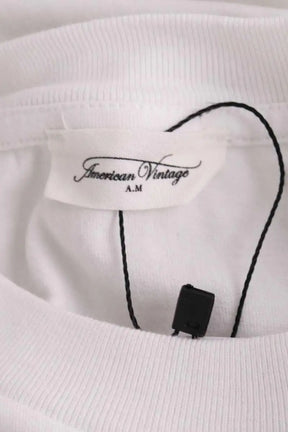 T-shirt American Vintage Blanc en Coton