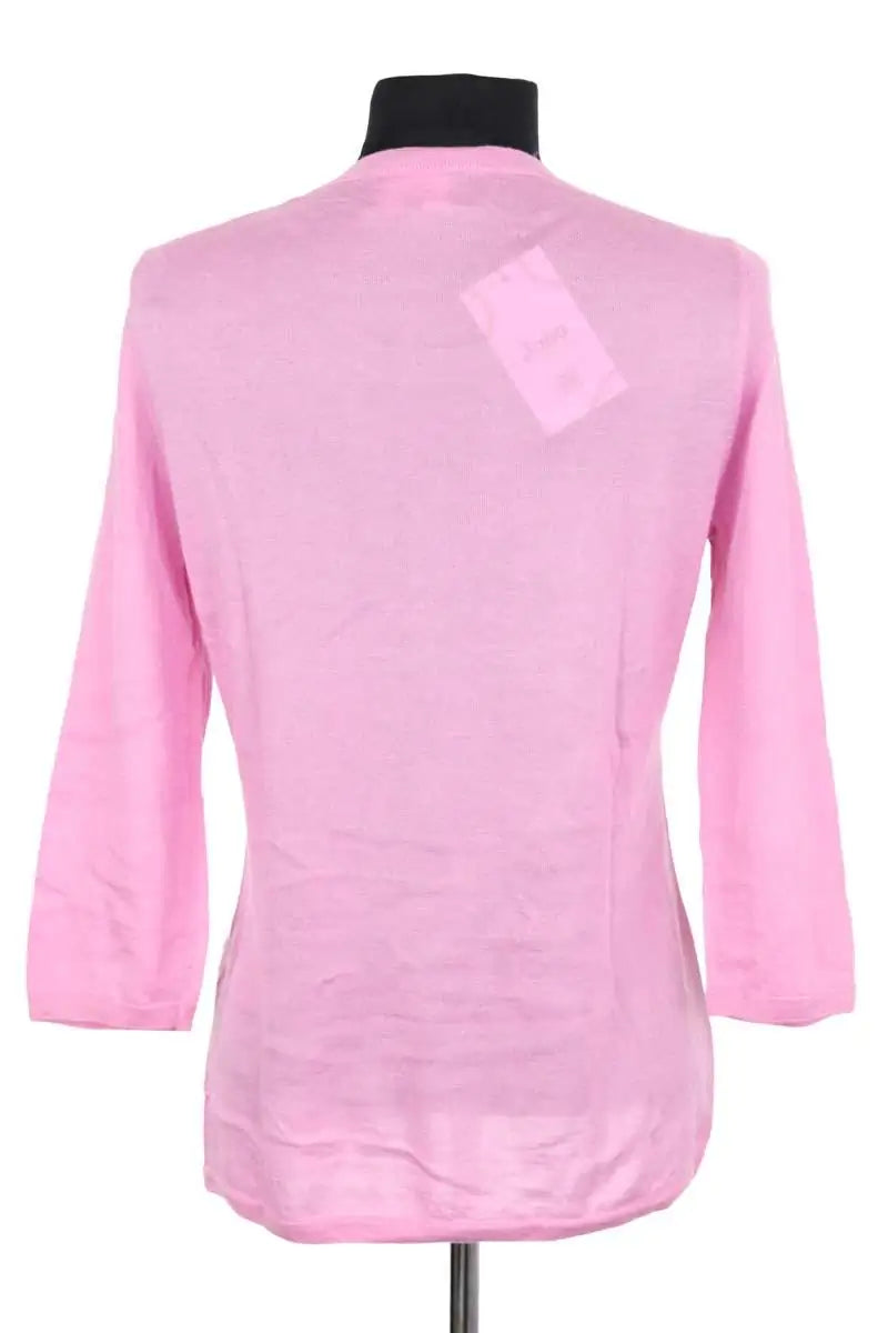 T-shirt Eric Bompard Rose en Cachemire