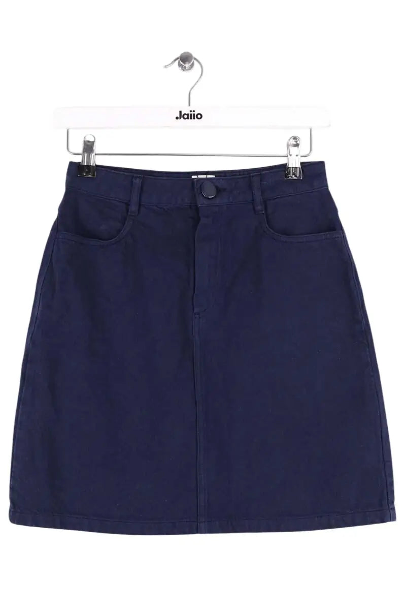 Mini jupe Des Petits Hauts Lubinau Bleu en Coton, taille XS - Seconde Main