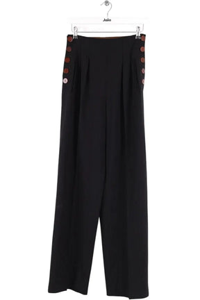 Pantalon droit Jean Paul Gaultier Noir en Laine, taille XS - Seconde Main