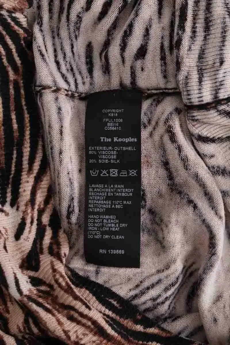 Pull The Kooples Marron en Viscose