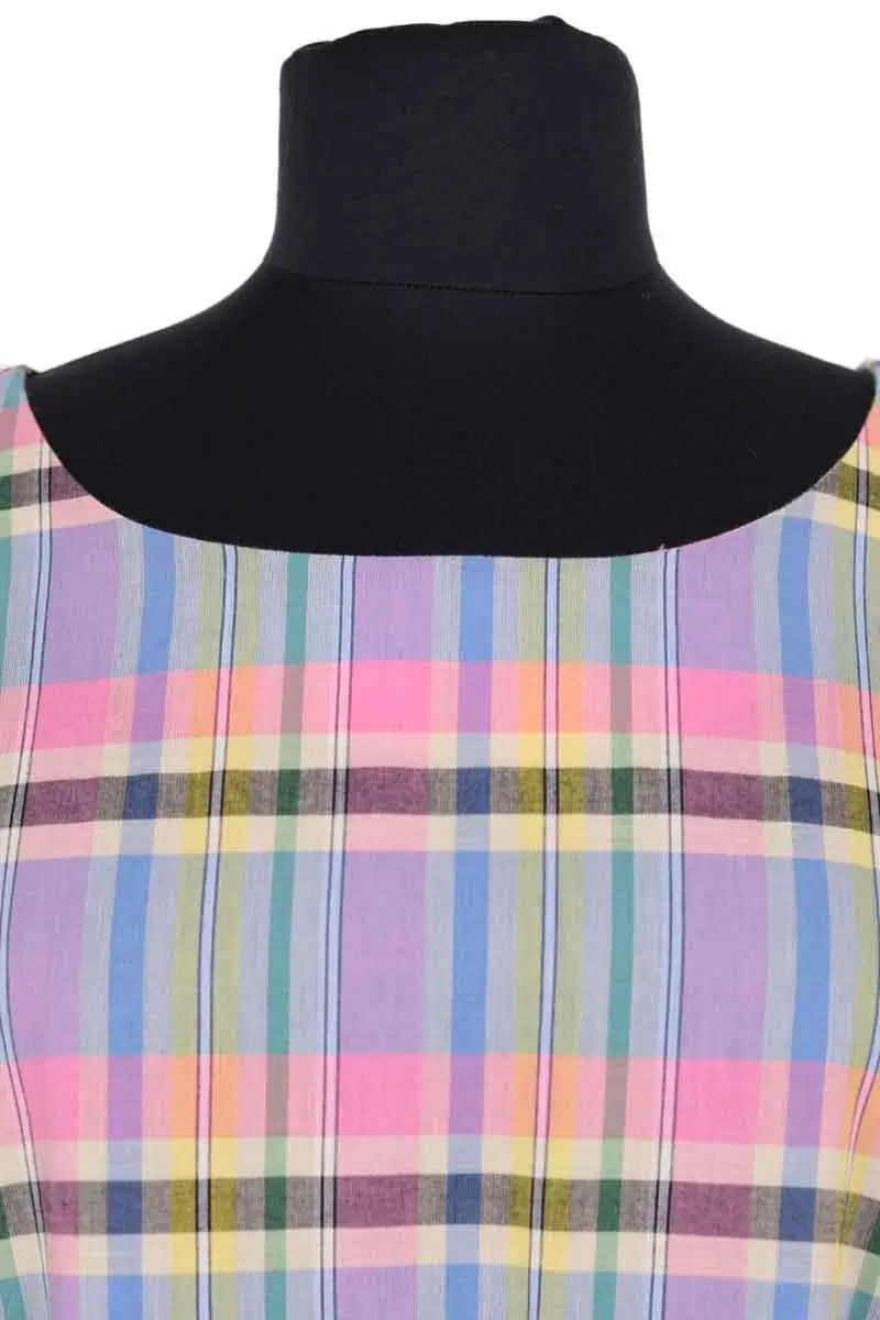 Robe Des Petits Hauts Multicolore en Coton