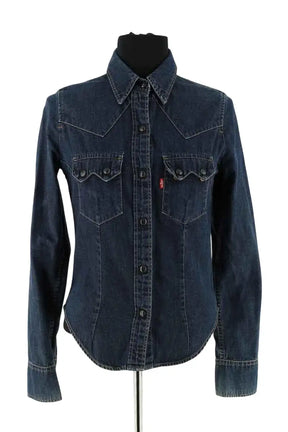 Chemise Levi's Bleu en Coton, taille S - Seconde Main