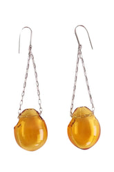 Boucles d'oreilles Isabel Marant Jaune en Métal - Seconde Main