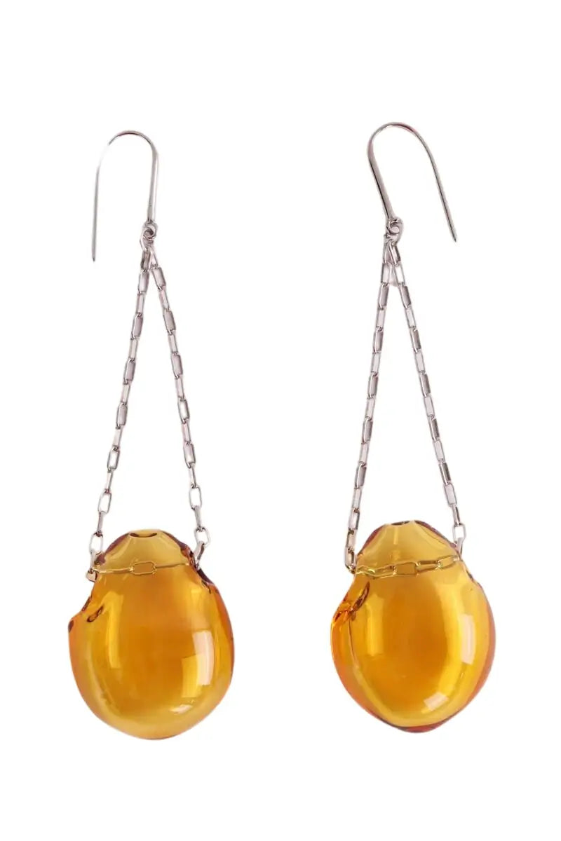 Boucles d'oreilles Isabel Marant Jaune en Métal - Seconde Main