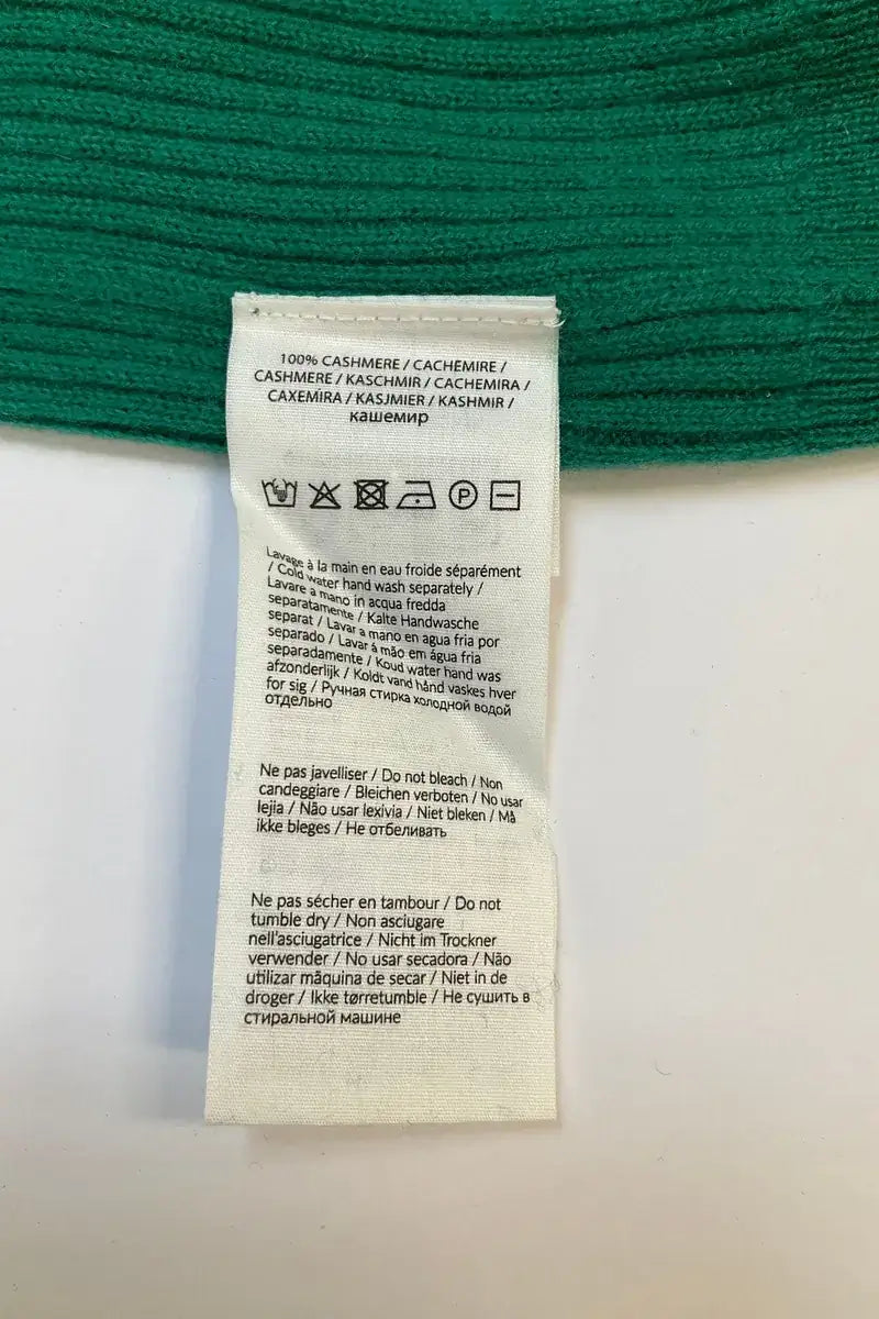 Pull Notshy Vert en Cachemire