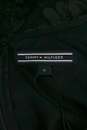 Robe Tommy Hilfiger Marine en Synthétique