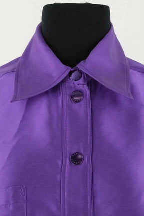 Chemise Sandro Violet en Synthétique