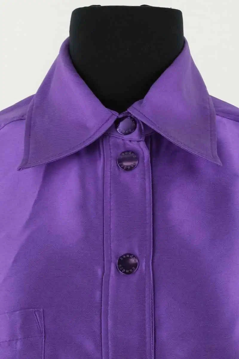 Chemise Sandro Violet en Synthétique