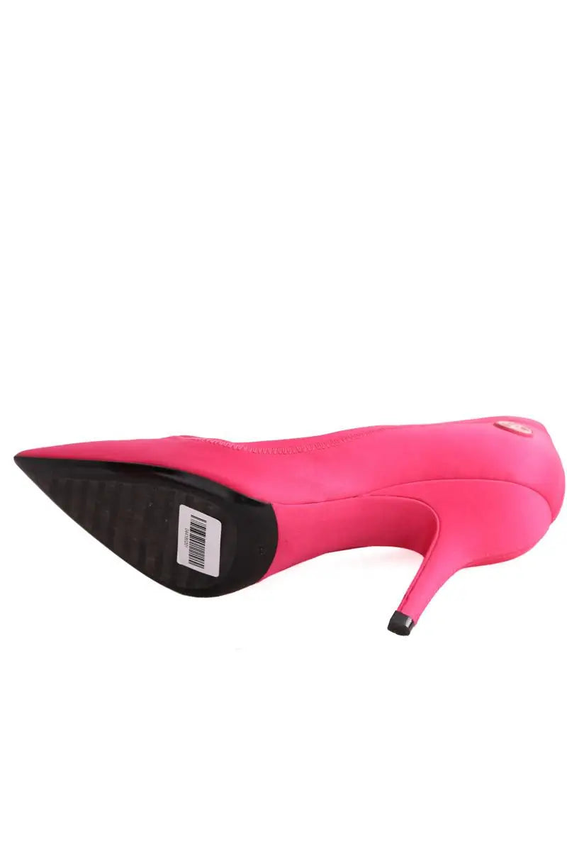 Talons Louis Vuitton Rose en Tissu