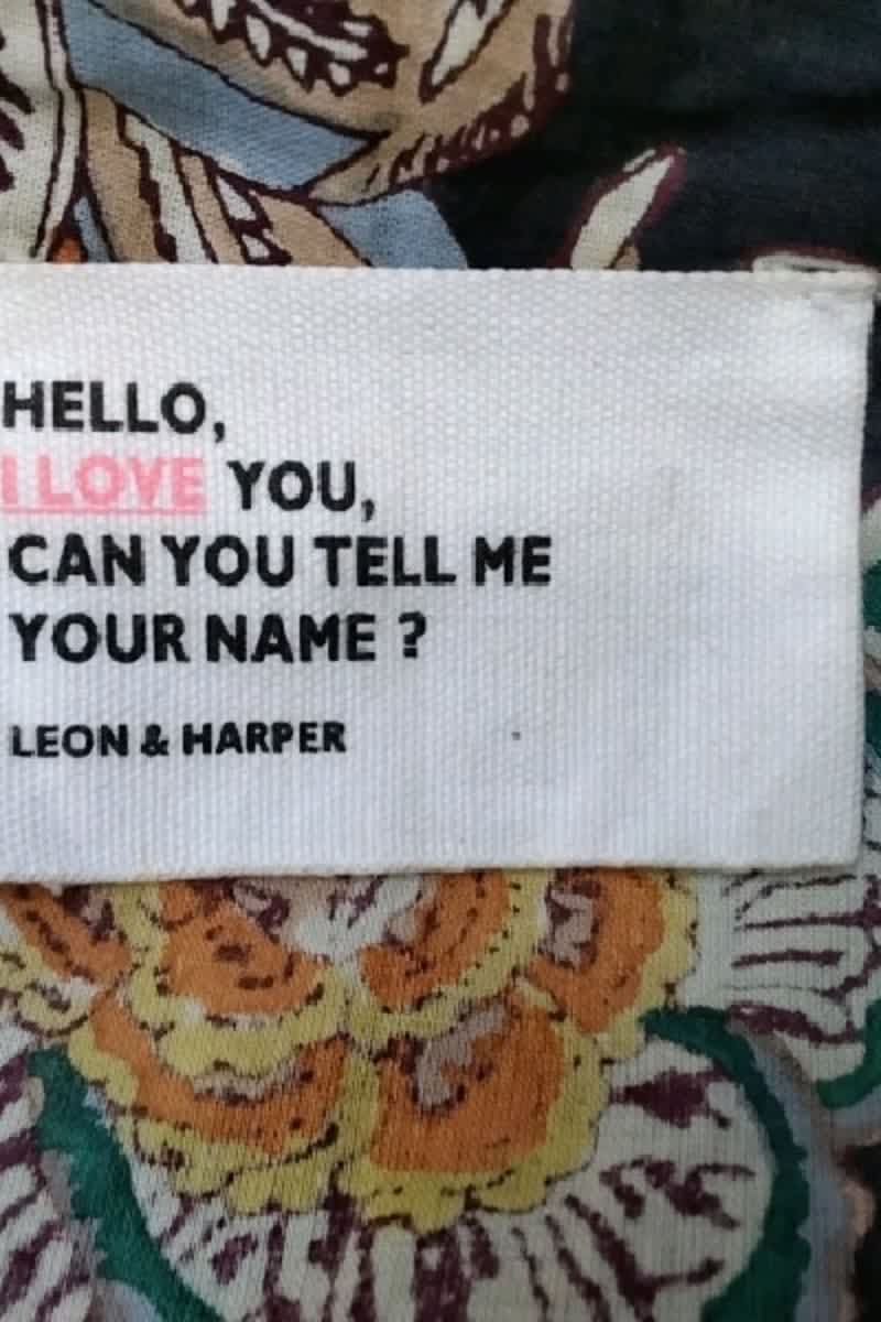 Robe Leon & Harper  Noir