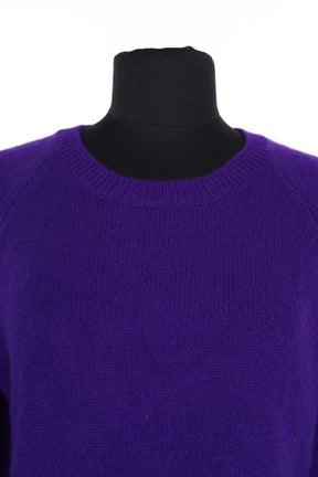 Pull From Future Violet en Cachemire