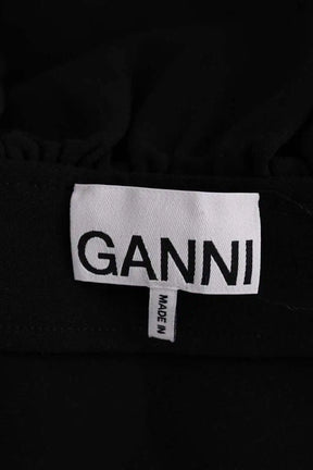 Robe Ganni Noir en Synthétique