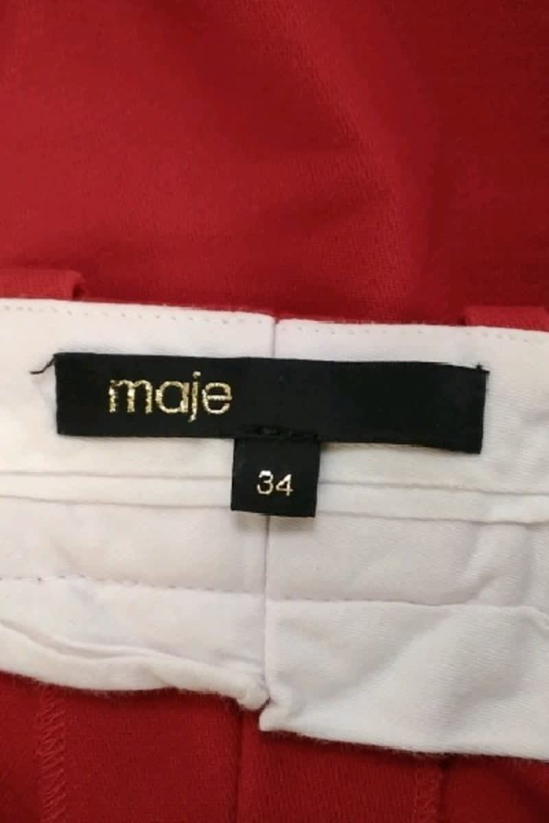 Pantalon Maje  Rouge