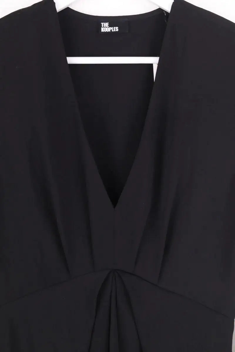 Robe The Kooples Noir en Synthétique